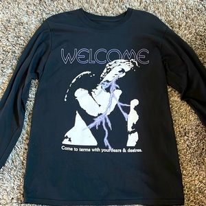 Welcome Skateboarding brand Men’s medium Long-sleeve tee shirt